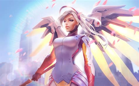 46 ashe (overwatch) hd wallpapers | background images. Mercy Overwatch 5K Wallpapers | HD Wallpapers | ID #19193