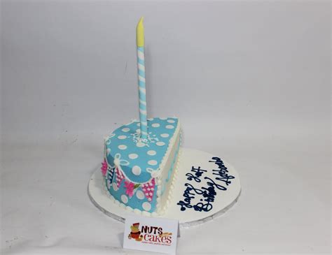 6 Month Birthday Cake For Boy