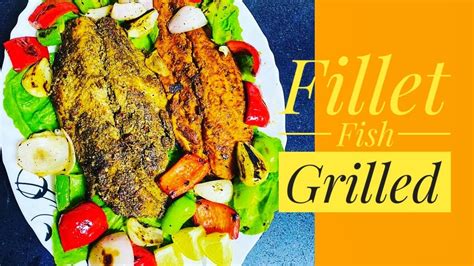 Grilled Fish With Pepper And Red Chilli Fish Grilled Recipe Meghs
