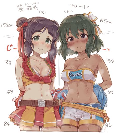 Natalia And Yao Fueifuei Idolmaster And More Drawn By Danbooru