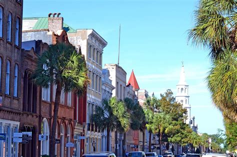 Charleston Charm East Bay Street Antebellum Homes Charleston South