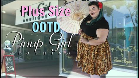 Plus Size Ootd Ft Pinup Girl Clothing Jessieretro Youtube
