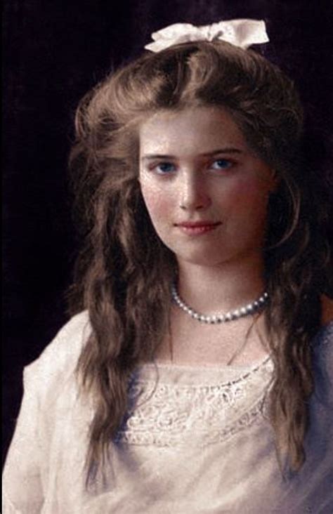 Grand Duchess Maria Nikolaevna Romanov Of Russia 1913 Портрет