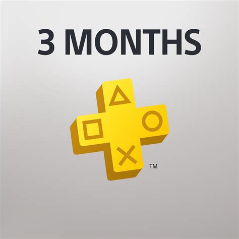 Playstation Plus 3 Month Membership