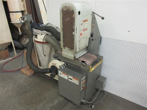 Machines Used Timesaver Mini Belt 948 9 Abrasive Straight Line