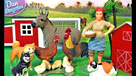 It reminds of us a sunny spring day when all the farm animals are out enjoying the beautiful weather. 12 FARM ANIMALS SURPRISE TOYS FOR KIDS - Peacock Horse ...