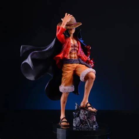 One Piece Luffy Anime Figure Monkey D 25cm Figurine Daction Eur 16