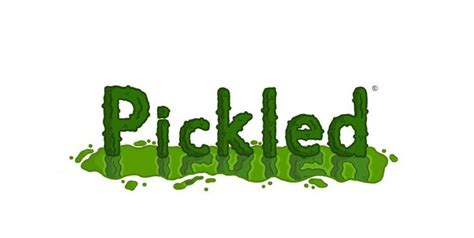 New Pickled Logo By Slugslimes Pickles Logo Logo Inspiration