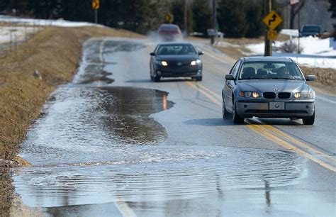 Snow Melt Widespread Flooding Not Expected With Gradual Warmup But Even Minor Flooding Can