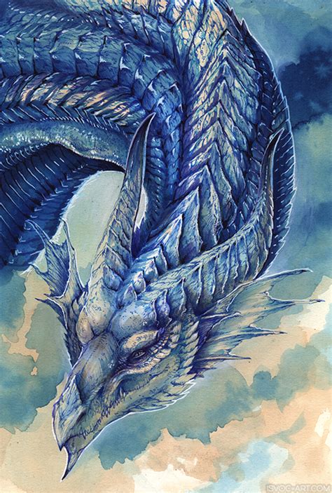 Isvocs Ramblings Ice Dragon Fairy Dragon Fantasy Dragon Dragon Art