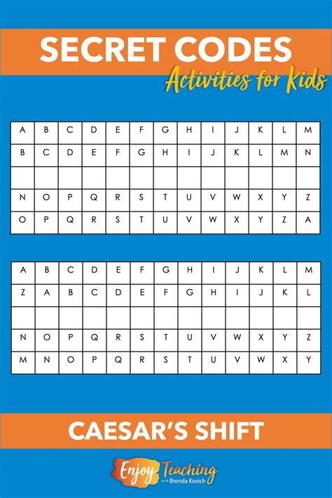 Cryptograms Ciphers And Secret Codes For Kids