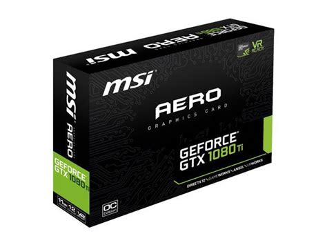 Msi Geforce Gtx 1080 Ti Video Card Gtx 1080 Ti Aero 11g Oc Neweggca