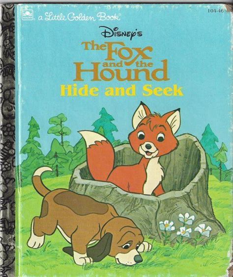 Disneys The Fox And The Hound Hide And Seek A Little Golden Book