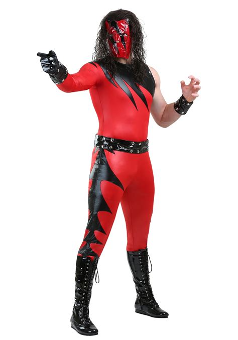 Buy Kane Costume Wwe Kane Costume For Men Officially Licensed S Red