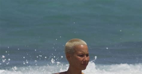 Amber Rose In Bikini On The Beach In Maui Hawtcelebs Hawtcelebs