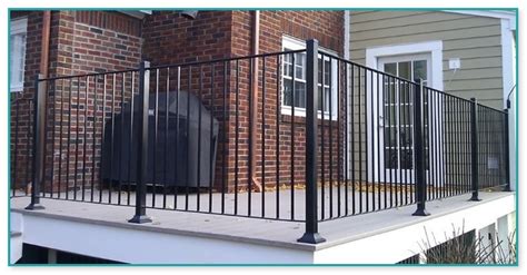 Wrought Iron Deck Railing Designs Home Improvement