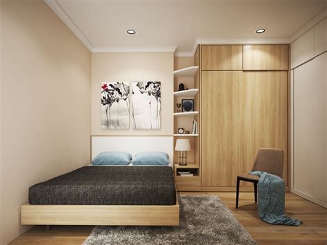 Simple Modern Bedroom 3d Cgtrader