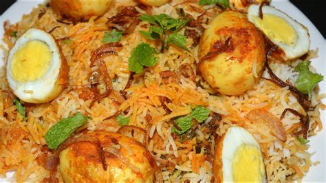 Quick And Easy Egg Biryani Restaurant Style Egg Dum Biryani Indian