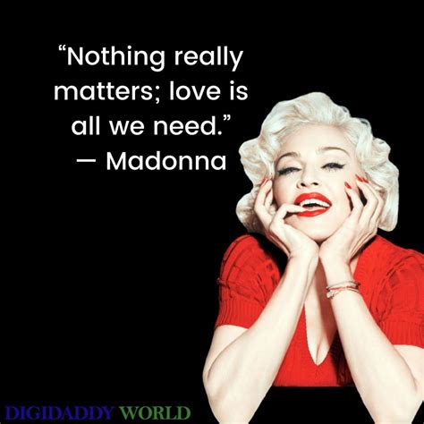 100 Best Madonna Inspirational Song Quotes And Sayings Inspirational