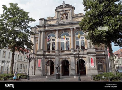 The Stadsschouwburg City Theatre In Historic Bruges Brugge West