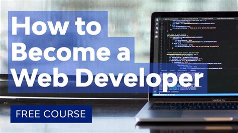 How To Become A Web Developer Youtube
