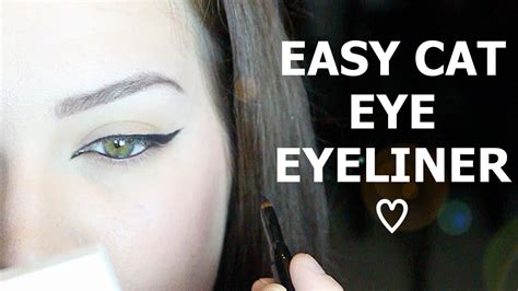 How To Perfect The Cat Eye ♡ Eyeliner Tutorial Youtube