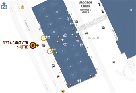 Mccarran Airport Terminal 1 Map Maping Resources