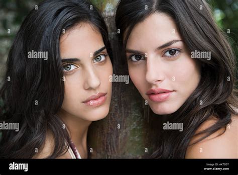Two Beautiful Women Stock Photo Alamy