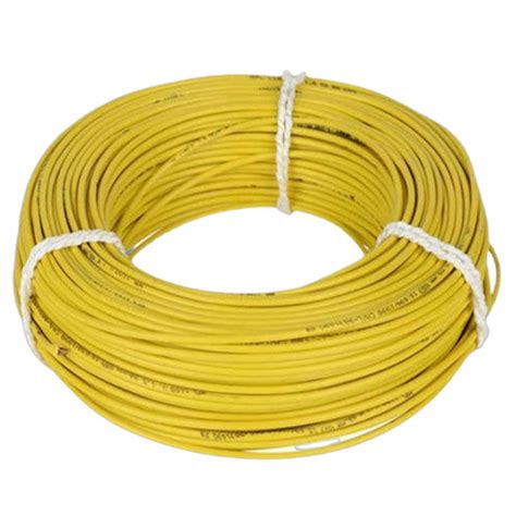 Yellow Electric Cables Wire Wire Size 90 M At Rs 750meter In