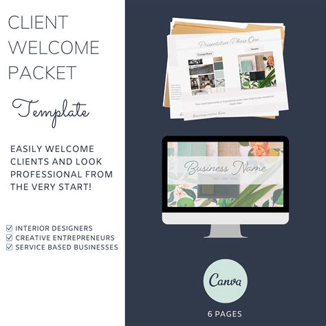Client Welcome Packet Template in 2020 | Welcome packet, Templates, Packet