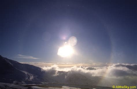 Sun Halo And Ice Crystals Atmosphere Digital Images Of The Sky