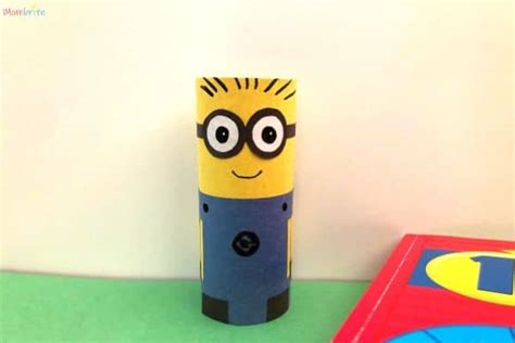 Minion Toilet Paper Roll Craft Despicable Me Mombrite