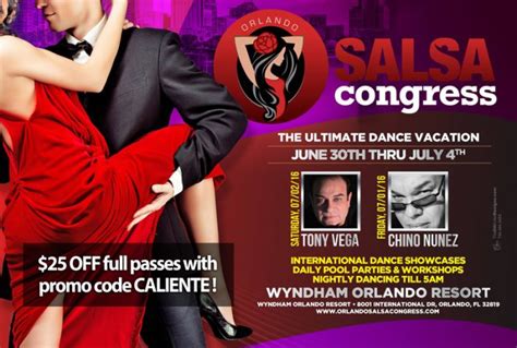 Salsa Caliente Dance Studio Tampa Fl Orlando Salsa Congress