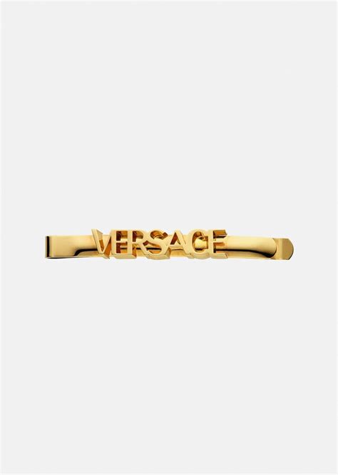 Versace Logo Right Hair Pin Editorialist