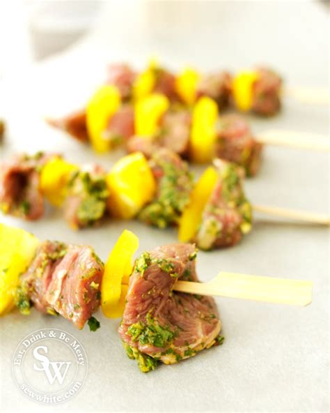 Easy Grilled Lamb Kebabs With Simple Marinade