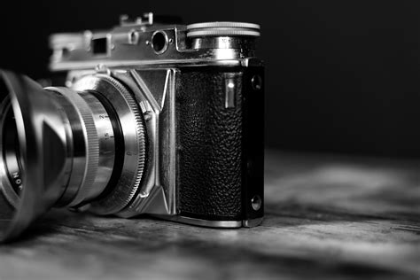 Black And White Film Camera · Free Stock Photo