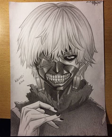 Arteyata On Instagram “done My Drawing Of Kaneki Ken Tokyo Ghoul I