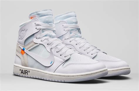 Exclusive sneaker collaborations and capsule shoe edits. Disappear Here: Nike OFF-WHITE Air Jordan 1 All White.