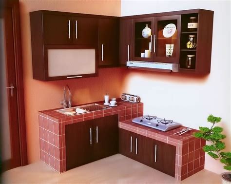 dapur minimalis modern ukuran  terbaru   contoh gambar rumah