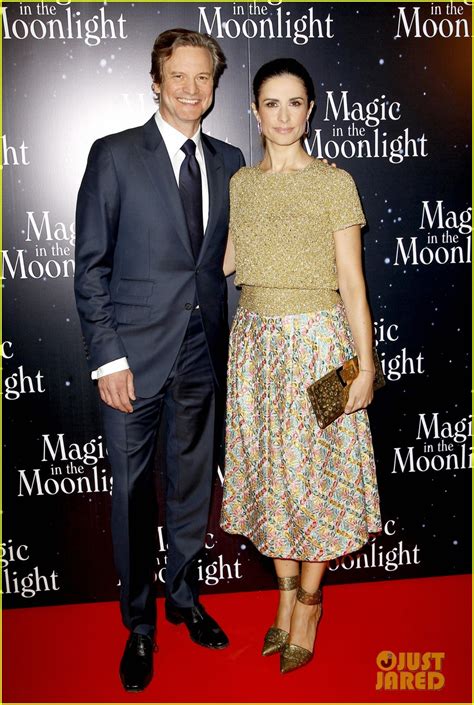 Emma Stone Shimmers In The Moonlight At Paris Premiere Photo Colin Firth Emma
