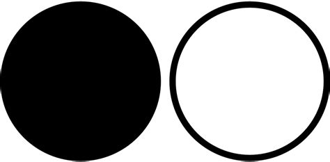 Circulo Blanco Png Negro Blanco Interfaz Gráfica De Usuario Círculos