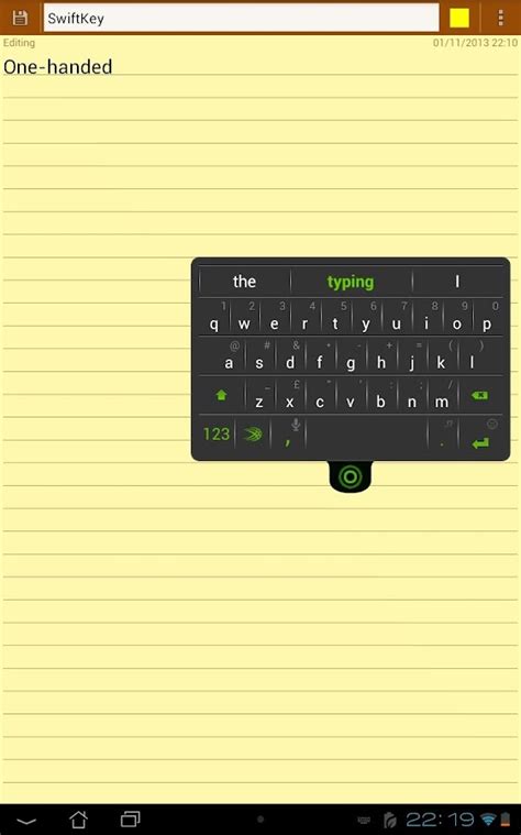 Swiftkey Keyboard Screenshot