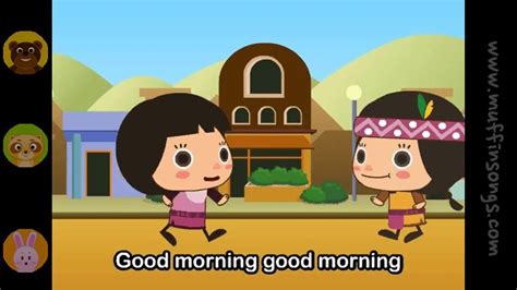 Nursery Rhymes And Children Songs Good Morning Video Dailymotion