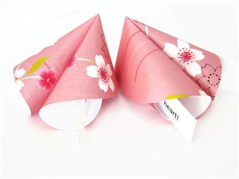 Love Themed Origami Fortune Cookies Set Of 10 By Origamidelights