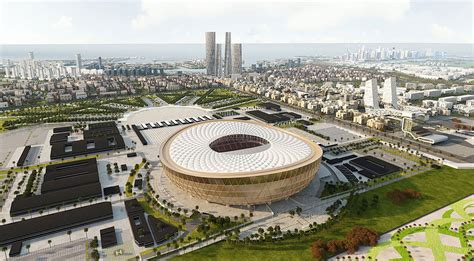 Qatar World Cup 2022 Inside Lusail Iconic Stadium Qatar Gambaran
