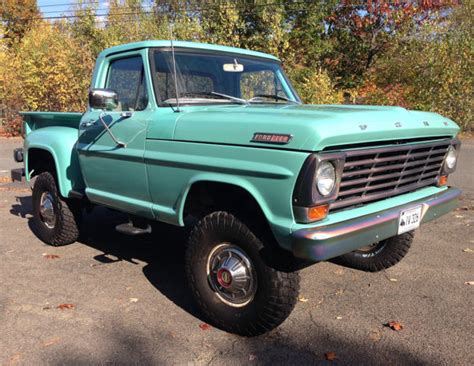 1967 Ford F100 Stepside 4x4 Clean California Truck For Sale