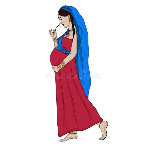 indian pregnant woman stock illustrations 239 indian pregnant woman stock illustrations