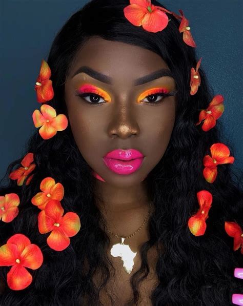 8 Stunning Images Of The The Mua Whos Proving That Dark Skin Was Made