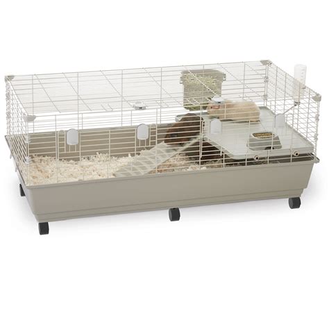 Full Cheeks Multi Pet Small Pet Habitat Includes Cage Shelf Ramp