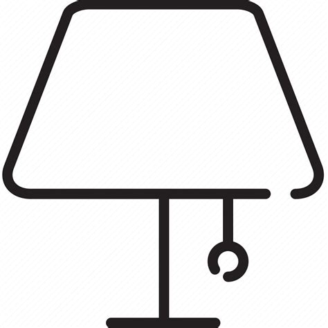 Furniture Lamp Lampshade Icon Download On Iconfinder